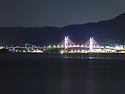 남해에서 본 야경