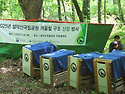 국립공원야생동물보전원 북부보전센터, 폭설속 구조된 산양 5마리를 1년간의 치료와 재활 거쳐 자연..