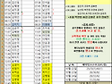 10월 21일(수) 경기 배치표