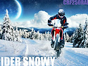 Snowy RIDE, crf250..