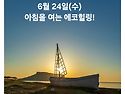 6월 24일(수)아침을 여는 건강한 에코힐링(글 전체보기는 글주소 클릭!)