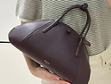 알라이아 Purse 스몰 레더 탑 핸들백