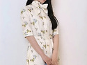디오르 벨트 미디 셔츠 드레스/김연아원..
