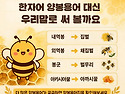 우리말 양봉 용어집!