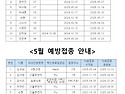 ＜5월 건강검진 및 예방접종 안내＞