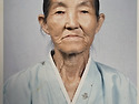 빛이많이바랜. 어머니사진