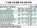 5~6월 구장이용 및 클럽당번일( 회원등..