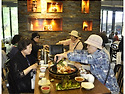 식당에서