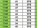 1148회 제외 1 수