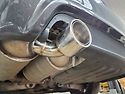 BMW E39 540i 110파이 싱글팁 작업