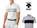 [DESCENTE Golf]M's컬러블럭 반팔 카..
