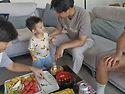 승민이랑 애기(우준이) 놀러옴