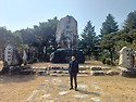 결전부대 상징탑에서 한컷
