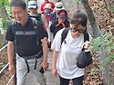 비수구미 하산중