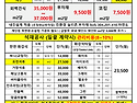 자재단가표 2607