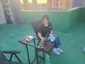 옥상에서 수경이와