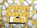[질문]-특별한정승인과 한정승인의 차이점이 궁금해요?