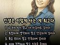 인생은 이렇게 사는게 최고..