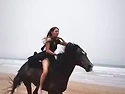 힘차게 달리는 말