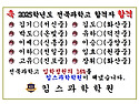 2025학년도 전북과학고 합..