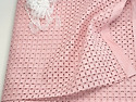R40. 자수 아사면 펀칭레이스(핑크)