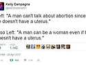 [Eugene Ko 페이스북] 12월 28일 자가당착 좌파: 남자는 낙태에 대해 잔말 마라, 자궁도 없으면서..