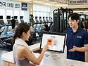 헬스장, 피트니스센터 수강권 회원 스스로 결제 , 체크짐 카운터용 키오스..