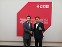 국민의힘 광주시당-지도부 ‘밀착 행보’(광주일보)