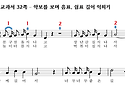 12월 28일 - 음표쉼표 길이 익히기