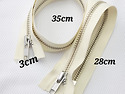 YKK 정품 메탈지퍼 아이보리 28cm ..
