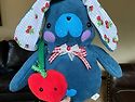 과일 수집가 강아지토끼 수제봉제인형 fruit collector doggy bunny handmade plush