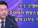 보수 진영에서 '추미애가 원망스럽다' 말이 나오는 까닭?