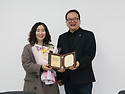 도의회의장수상소식입니다.