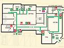 시설/건물 피난안내도 실제 그래픽사례첨부 _ 고시원,모텔,요양원,아동센터등의 화재대피난도를 만들..