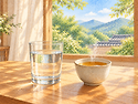 차와 물은 쓰임이 다르다