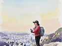 수채화같은 풍경