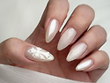 범계역네일, 매니저 픽 5월 네일아트, 화이트레이스와 크롬하츠 네일