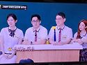 권은비는 160cm도 안되보이..