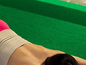 등 땀
