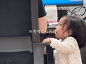 컴퓨터 하려는 아빠 부르는..