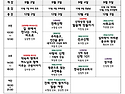 2025학년도 2학기 강의시간표 (가안)