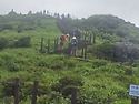 노고단 산행중
