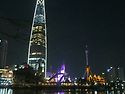 석촌호수의 야경