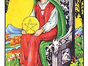 웨이트 타로 마이너 아르카나 펜타클 퀸(Queen of Pentacles), 연애•운세•..