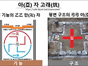 아자고래 평면과 단면