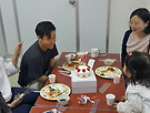 산은길교회 4주년 ..