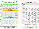 5월 계획안 및 식단