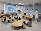 손씻기 교육을 했..