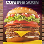 9/16 출시되는 맥도날드 페퍼로니 피자 버거 이미지