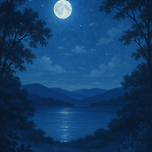 여름밤 추억 이미지